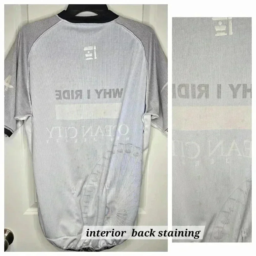 ATAC Philadelphia Cycling Jersey Ocean City NJ Graphic Bike Shirt Mens XL MTB - Picture 6 of 15